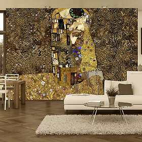 Arkiio Fototapet Klimt Inspiration: Golden Kiss A3-SFT363-A