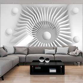 Arkiio Fototapet Självhäftande White Jigsaw A3-SNEW010893samA