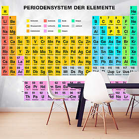 Arkiio Fototapet Periodensystem Der Elemente A3-SFT817-A