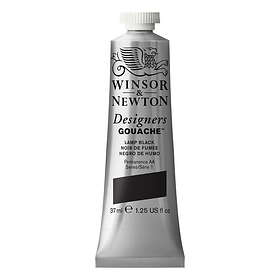 W&N D.Gouache Lamp Black 37ml