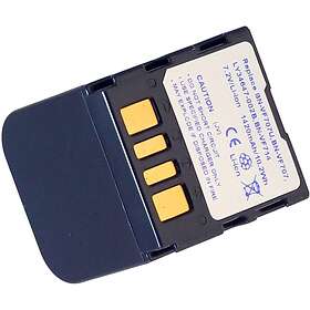 Batteriexperten Kompatibelt med JVC GZ-MG30E, 7.2V (7.4V), 1400 mAh