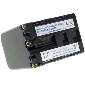 Batteriexperten Kompatibelt med Sony DCR-PC330, 7.2V (7.4V), 4500 mAh