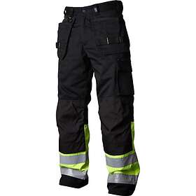 Vidar Workwear V500451D116 Arbetsbyxa svart/gul D116