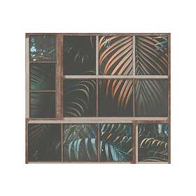 A.S. Creation Palm tree Tapet Industrial Ovävd Brun 377401