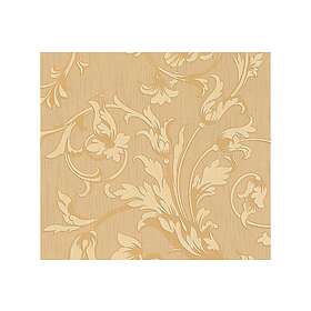 A.S. Creation Blommig Tapet Tessuto Ovävd Orange Beige 956333