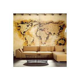 Artgeist Fototapet Guldgrävare Karta Över Världen 450x270 sp. z o. TM-F4TNT0128-
