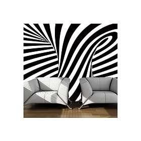 Artgeist Fototapet Optisk Konst Svart Och Vitt 400x309 - sp. z o. TM-4XLFTNT0014