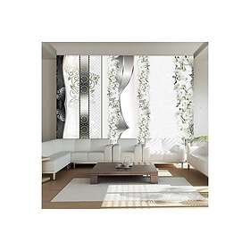 Artgeist Fototapet Parade Of Orchids In Shades Gray sp. z o.