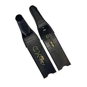 Spetton Cx Odin Quattro Carbon Spearfishing Fins Svart EU 46-47