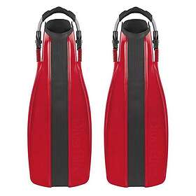 Dive Rite Xt Diving Fins Röd EU 36-39