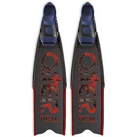 Omer Stingray Dual Carbon Woman Spearfishing Fins Svart EU 35-36