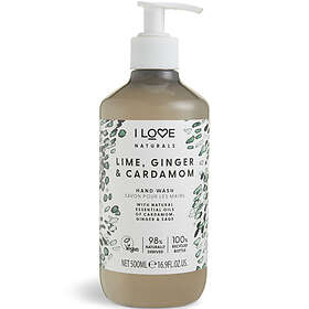 I Love Naturals Hand Wash Lime, Ginger & Cardamon 500ml