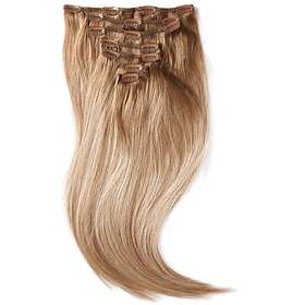 Rapunzel Of Sweden Clip-on set 7 pieces 50 cm Champagne Blonde Balayag