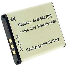 Batteriexperten Kompatibelt med Samsung Digimax L70, 3.6V (3.7V), 800 mAh