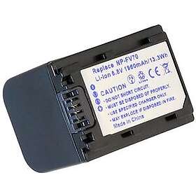 Batteriexperten Kompatibelt med Sony DCR-DVD106E, 6.8V (7.2V), 1960 mAh