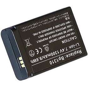 Batteriexperten Batteri BP-1310EP för Samsung, 7.2V (7.4V), 1300 mAh