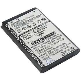 Batteriexperten Kompatibelt med Samsung HMX-U20BP, 3.7V, 1300 mAh