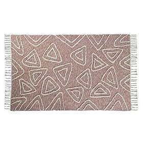 DKD Home Decor Matta Rosa Terrakota n Vit Frans Urban (120 x 180 x 1 cm)