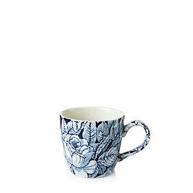 Burleigh Ink Blue Hibiscus Osbourne Mugg 30cl