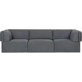 GUBI Wonder Soffa 3-S Armstöd, Hot Madison 1294/096 LC Plywood