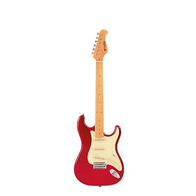 Prodipe ST80 MA CAR Electric Guitar Candy Red