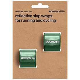 Bookman Snap Band Reflectors, Reflex, Green