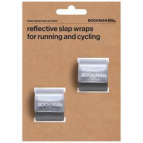 Bookman Snap Band Reflectors, Reflex, White