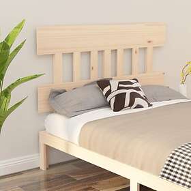 vidaXL Sänggavel 143.5x3x81 cm massiv furu