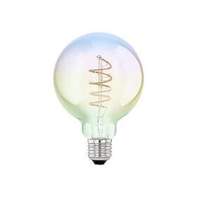 EGLO LED-glödlampa G95 Spiral 4W 1800K Dimmable Violet E27