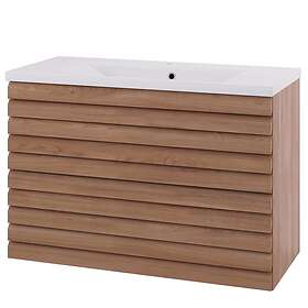 Linn Bad Selma Servantskap Eikestav 100x46x66.8 cm, Senter, Eik
