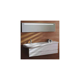 Ilbagnoalessi One Servantskap 135x32x49 cm, Hvit lakkert