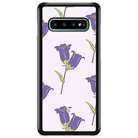 Bjornberry Samsung Galaxy S10 Plus Skal - Vilda Lila Blommor