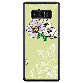 Bjornberry Samsung Galaxy Note 8 Skal - Fjärilsblomma