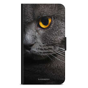 Bjornberry iPhone XR Plånboksfodral - Katt Öga