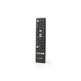 Nedis TVRC41SOBK Télécommande IR Sans Fil, Boutons-poussoirs, Noir