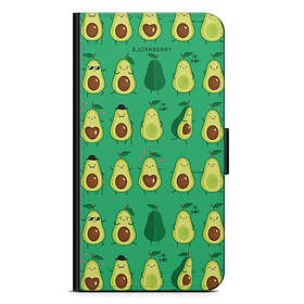 Bjornberry Samsung Galaxy S21 Plånboksfodral - Avocado Mönster