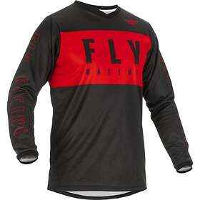 Fly Racing Jersey F-16 Röd M Pojke