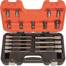 Bahco S18HEX Bitshylssats 18 delar, 1/2"