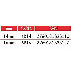 Epsealon Blizzard 14 Mm Bands 2 Units Vit 32 cm