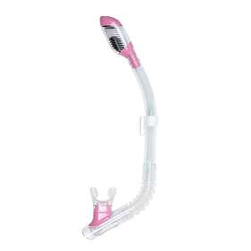 Cressi Dry Diving Snorkel Junior Durchsichtig,Rosa