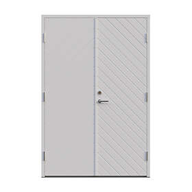 Skånska Byggvaror Leksandsdörren Djura Pardörr TW3704