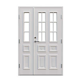 Skånska Byggvaror Leksandsdörren Edshult Pardörr med glas TW3705