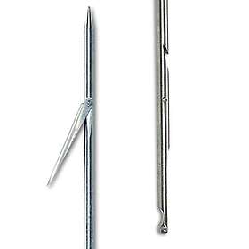 Imersion Tahitian Spear 6 Mm Inox Milled Heel Silver 140 cm