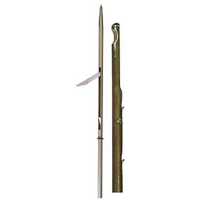 Sigalsub Tahitian Spearshaft Ghost With Hidden Pins And Barbs 6,5 Mm Röd 125 cm