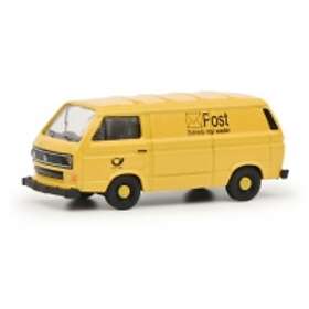 Volkswagen Schuco T3 DBP Modellskåpbil Förmonterad 1:87