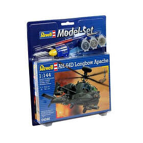 Revell AH-64D Longbow Apache Helikoptermodell Monteringssats 1:144