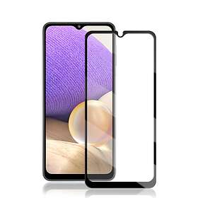 Galaxy Härdat glas skärmskydd till A32 5G Svart