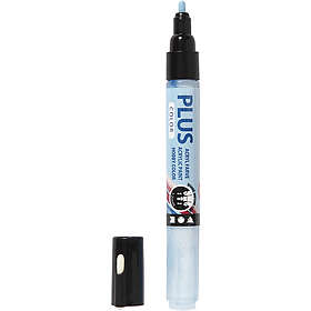 Plus Color tusch, L: 14.5 cm, spets 1-2 mm, himmelsblå, 1 st., 5.5ml
