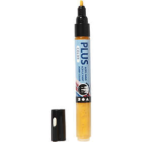 Plus Color tusch, L: 14.5 cm, spets 1-2 mm, yellow sun, 1 st., 5.5ml