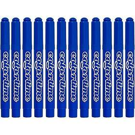 Colortime tuschpennor, spets 5 mm, Azure, 12 st./ 1 förp.